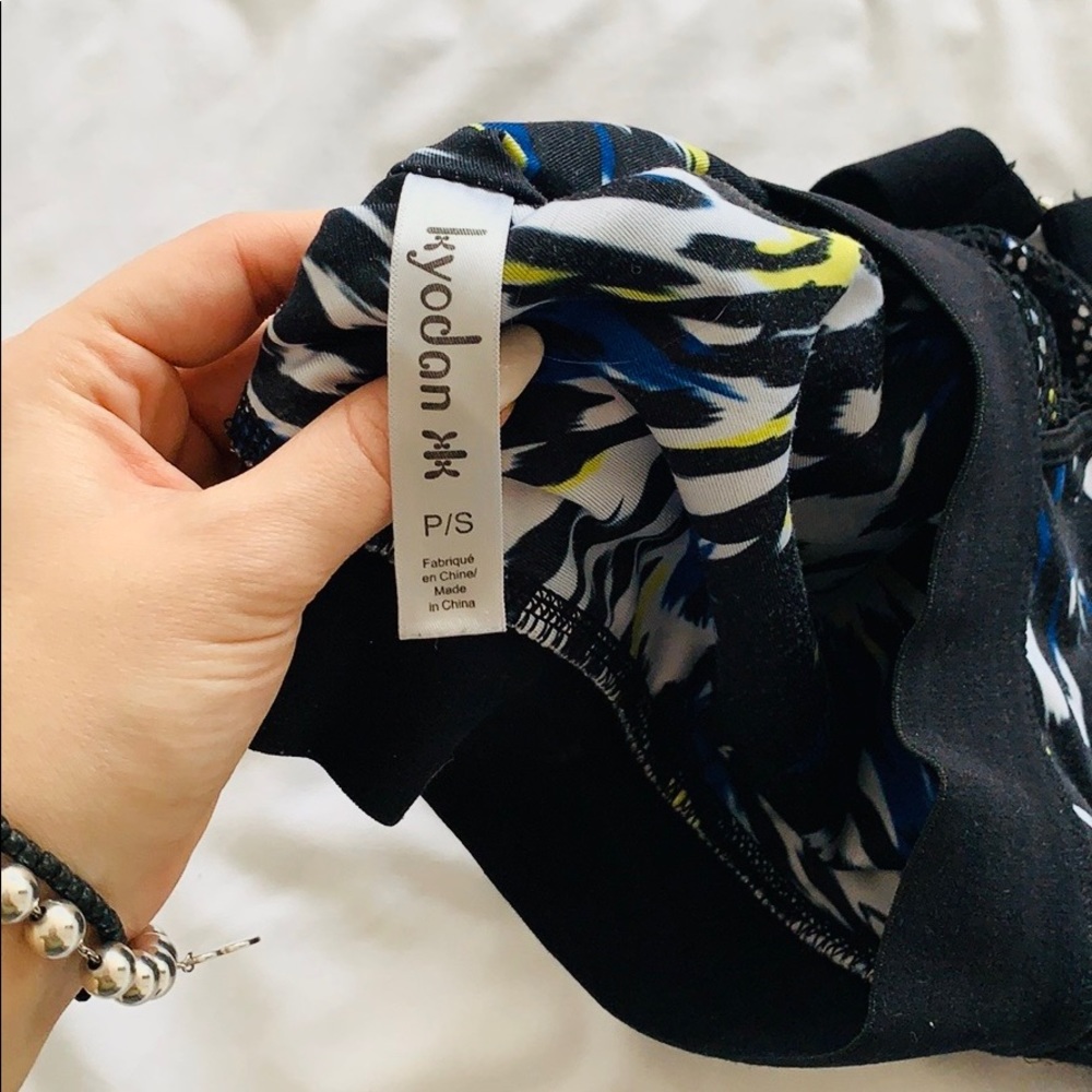 Black/Multi Colour Razorback Sports Bra - Picture 7 of 8